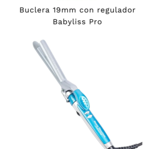 buclera babyliss pro 19mm con regulador