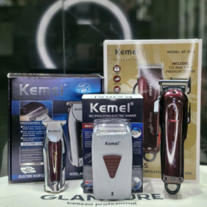 combo kemei set profesional clipper & trimmer