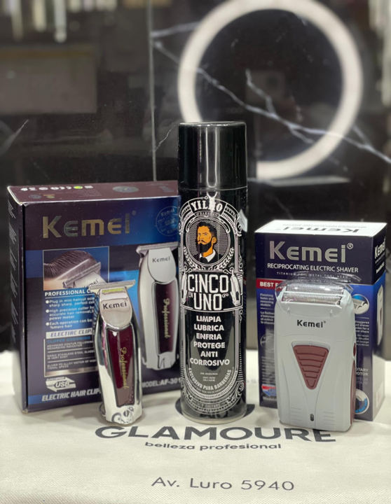 combo kemei doble cabezal potencia y definición superior