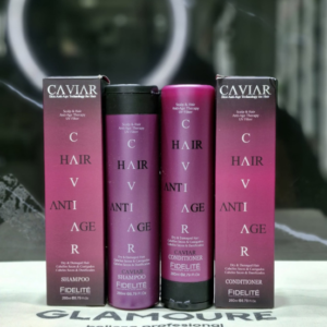 fidelité caviar shampoo y acondicionador (línea 260ml)