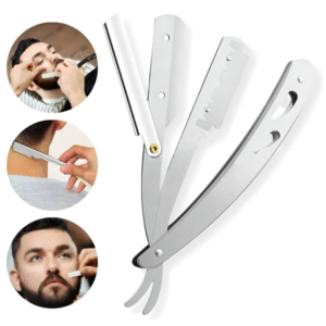 navaja profesional de acero inoxidable classic silver