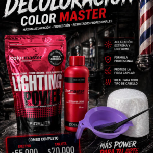 combo de decoloración fidelité rubio perfecto
